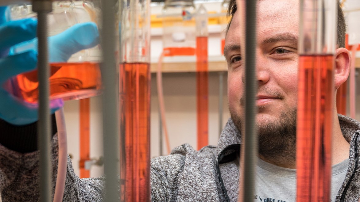 Auswertung und Darstellung des Gasbildungsverlaufs